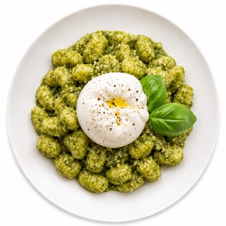 Gnocchi Pesto Burrata