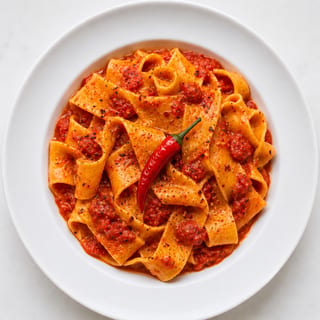 Pappardelle Arrabbiata Spicy