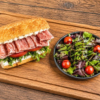 Half Panino + Half Salad